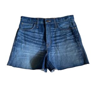 Madewell The Perfect Jean Short Medium Wash W 28 NWT